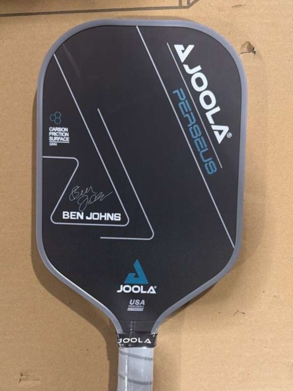 JOOLA Ben Johns Perseus CFS 16mm Pickleball Paddle, Black
